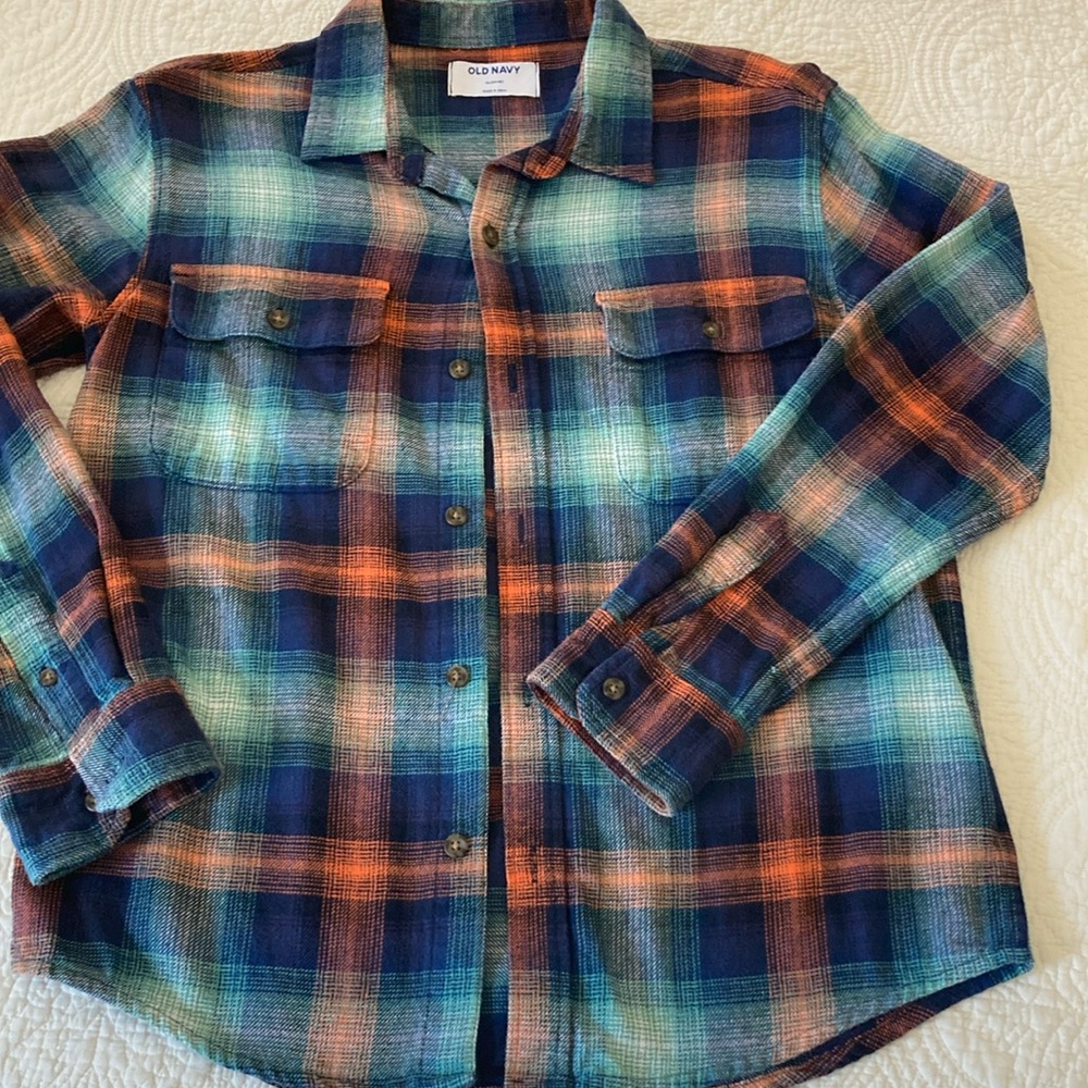 Old Navy flannel button down